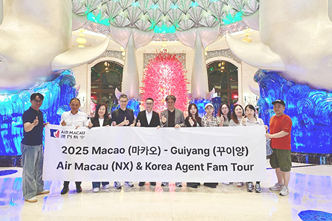 ◎ 韓國知名旅行社代表及澳門航空韓國市場負責人等走進橫琴實地考察。