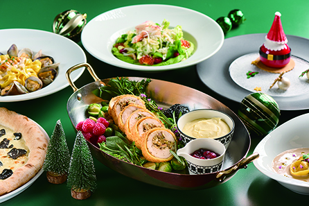 ◎ 湖畔意廊呈獻聖誕精選套餐。