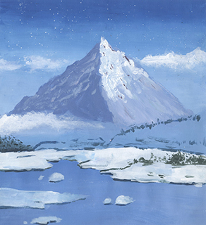 雪山冰湖 培正 六年級 李皓唯